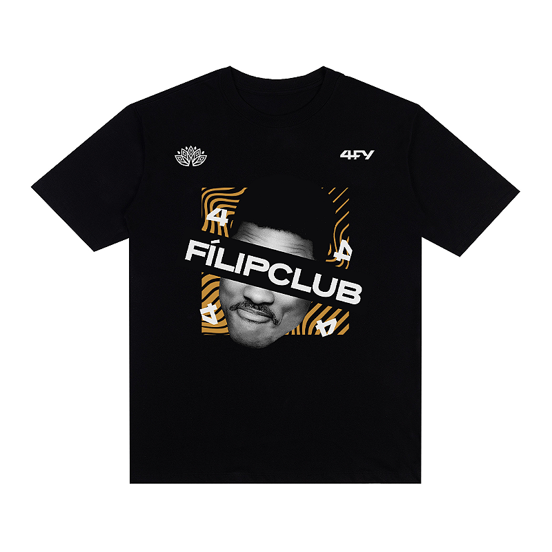 Camiseta Fílip Club Will - Preta