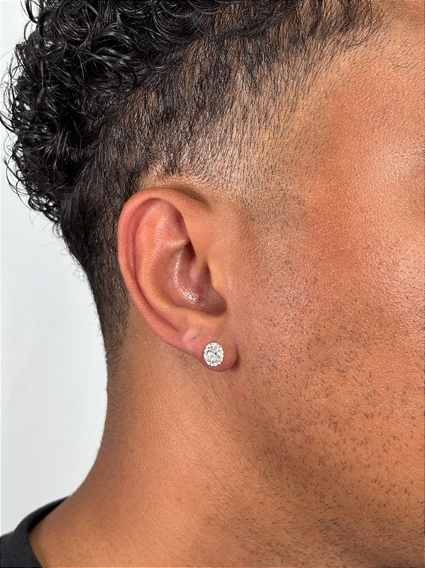 Brinco Fílip 1 Oval Banhado A Ouro 18k BRI212
