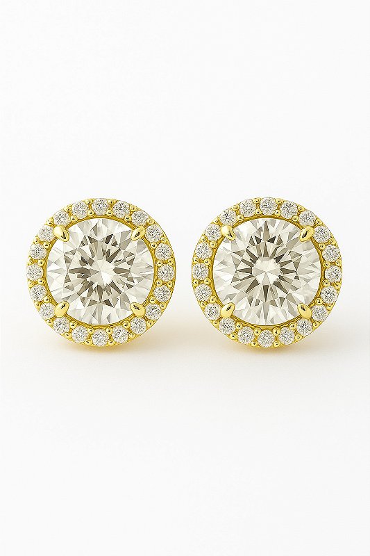 Brinco Fílip Imperial Banhado A Ouro 18K BRI189