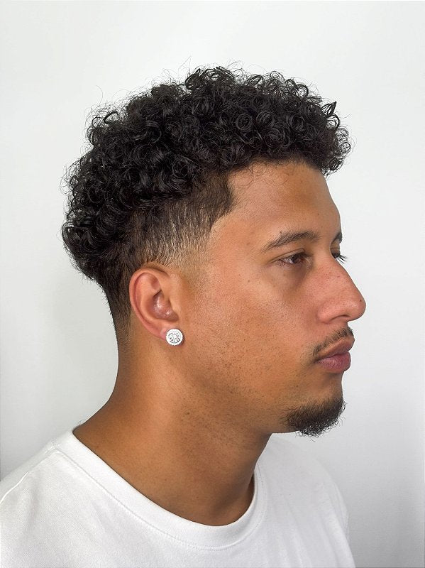 Kit Imperial, Prata 6mm e Pedra Retangular Banhado A Ouro Branco BRI192-BRIP002-BRI158