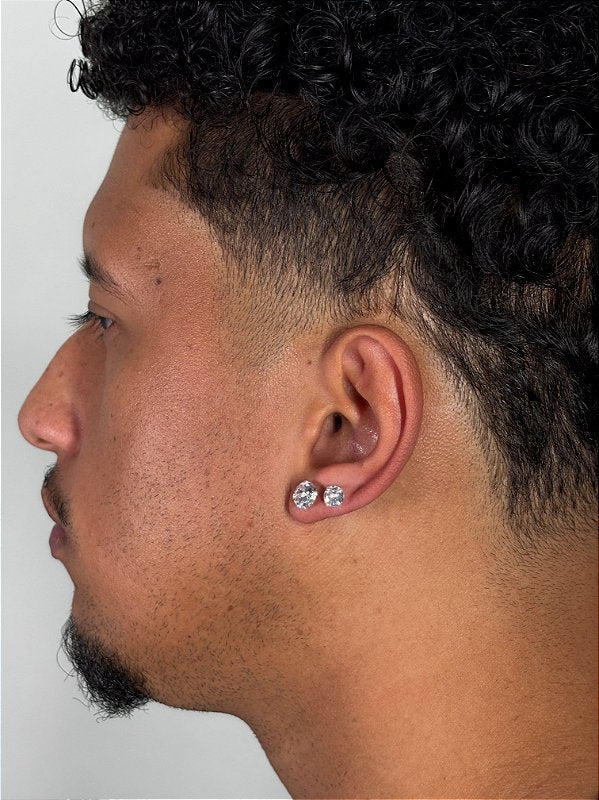 Kit Brinco Masculino Par 8MM + 6MM BRIP001-BRIP002
