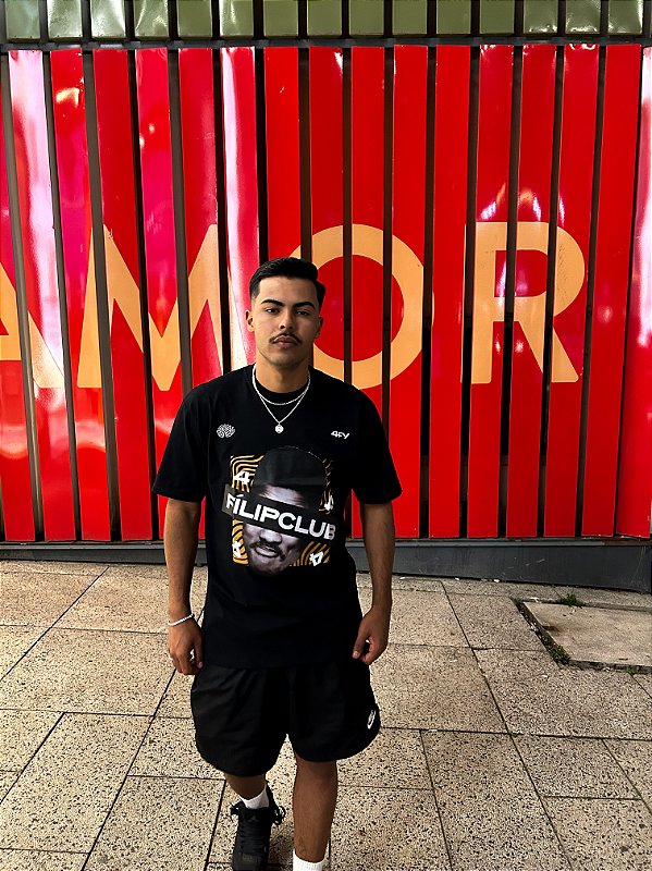 Camiseta Fílip Club Will - Preta
