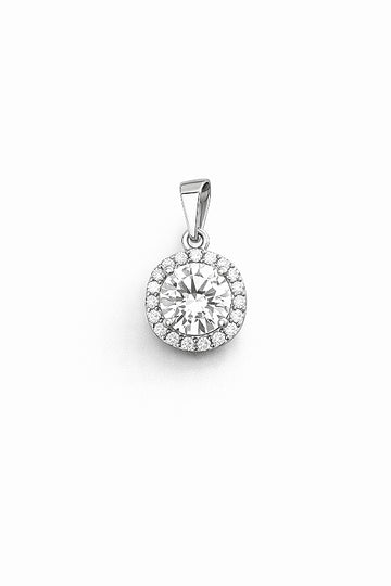 Pingente Imperial 1 Banhado A Ouro Branco PIN150