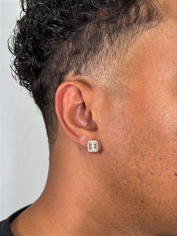 Brinco Fílip Imperador Banhado A Ouro 18k BRI208