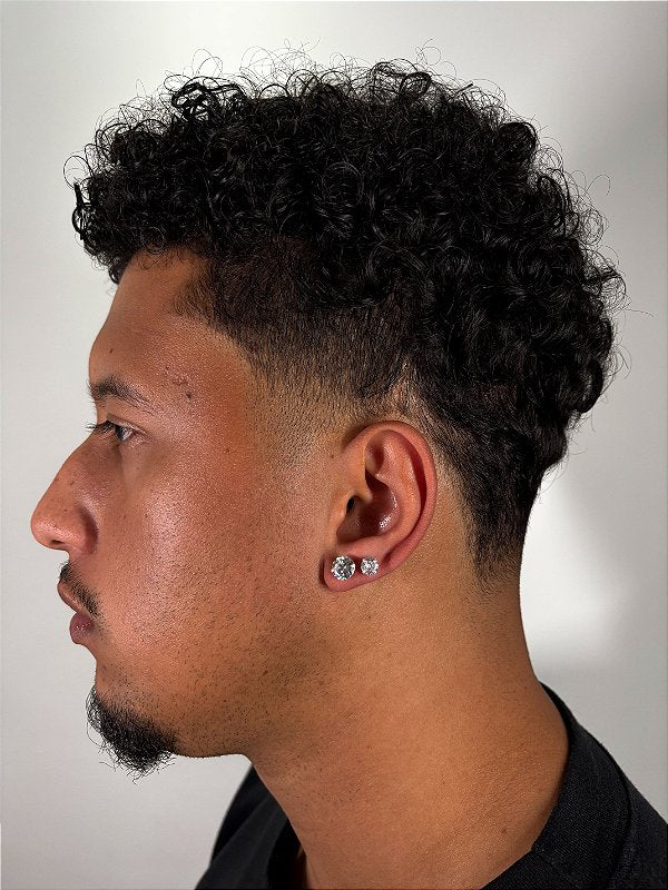 Kit Brinco Masculino Par 8MM + 6MM BRIP001-BRIP002