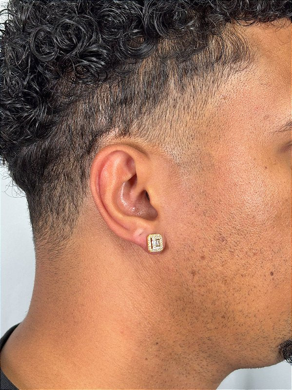Brinco Fílip Imperador Banhado A Ouro 18k BRI208