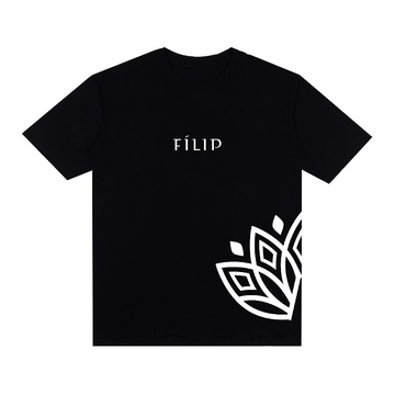 Camiseta Fílip Club Logo - Preta